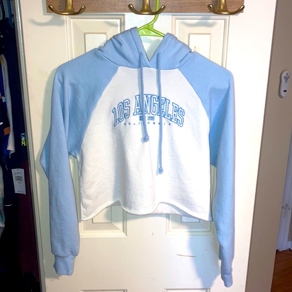 Forever 21 crop hoodie